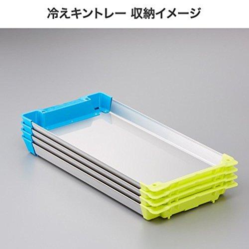 シマノ(SHIMANO) イカ 冷えキントレー 3枚セット イエローブルー L AC-C82R エギング クーラーボックス 