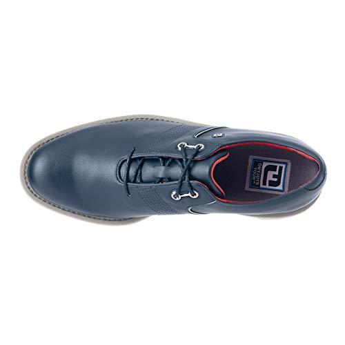 [フットジョイ] ゴルフシューズ ドライジョイズ プレミア フリント Lace メンズ ネイビー 27.0 cm 3E 