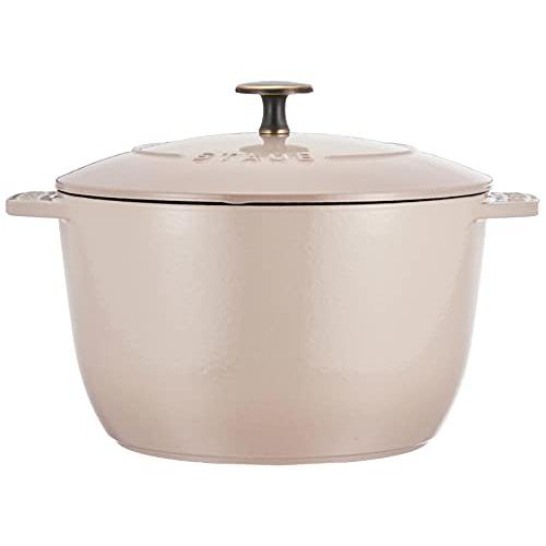 Staub ストウブ 「 ラ ココット De GOHAN リネン L 20cm 」 ご飯鍋