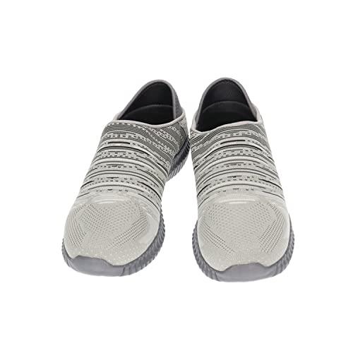 [ユーロ] スニーカー メンズカジュアルスニーカー EU-10208 グレー x_l