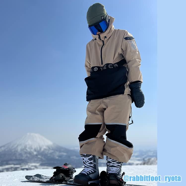 TaoTech] スノーボードウェア オーバースタイル スキーウェア メンズ