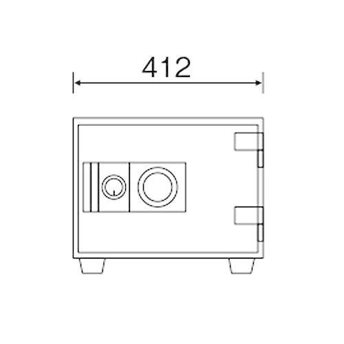 ダイヤセーフ 耐火金庫 ダイヤルタイプ D30-1 