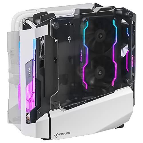 【日本未発売】 Antec Striker 強化ガラス搭載オープンフレームITX対応PCケース 【3262103531】(18773円)