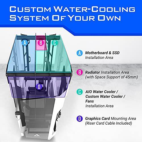 【日本未発売】 Antec Striker 強化ガラス搭載オープンフレームITX対応PCケース 【3262103531】(18773円)