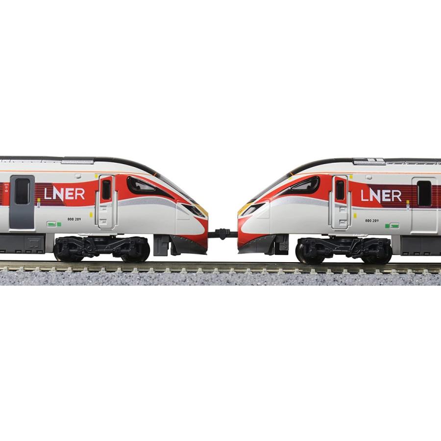 KATO Nゲージ 英国鉄道Class800/2 LNER AZUMA 5両セット 10-1674 鉄道模型 電車 赤 AZUMA