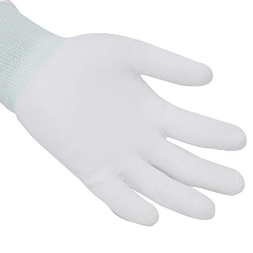 [エース] [100双(10双×10)] 作業手袋 ウレタン背抜き手袋 LLサイズ 13ゲージ No.1761 ホワイト - 2