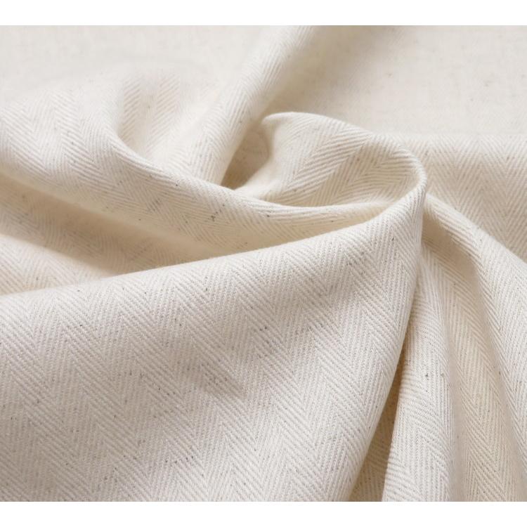 綿麻 生地【50cm単位】 ≪コットンリネン ヘリンボン≫日本製（2055）子供服 大人服 ブラウス 春夏服 シャツ ワンピース 手作り 洋裁 |  | 03