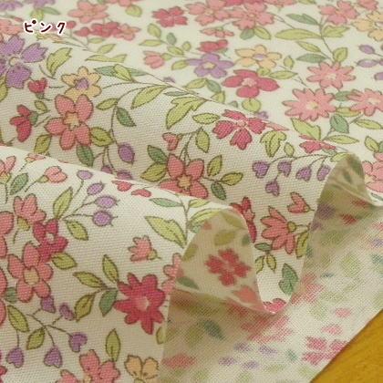 リバティ風 小花プリント生地/布 (2704)生地布花柄 : 生地と雑貨のお店