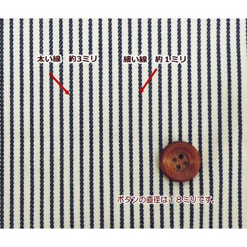 コットン100 ベーシック ヒッコリーデニム(588) |  | 03
