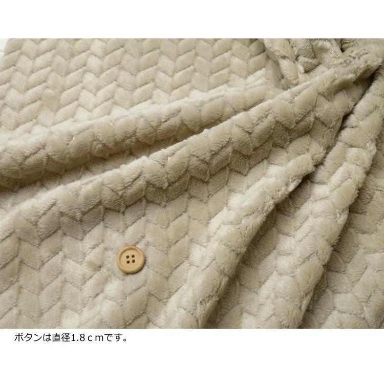 ＼メーカー在庫限り処分品！／ファー 生地 150cm巾【10cm単位】メリアス編み風 ジャガードボア 片面起毛(2600)スヌード ネックウォーマー マフラー 冬生地 犬服 |  | 12