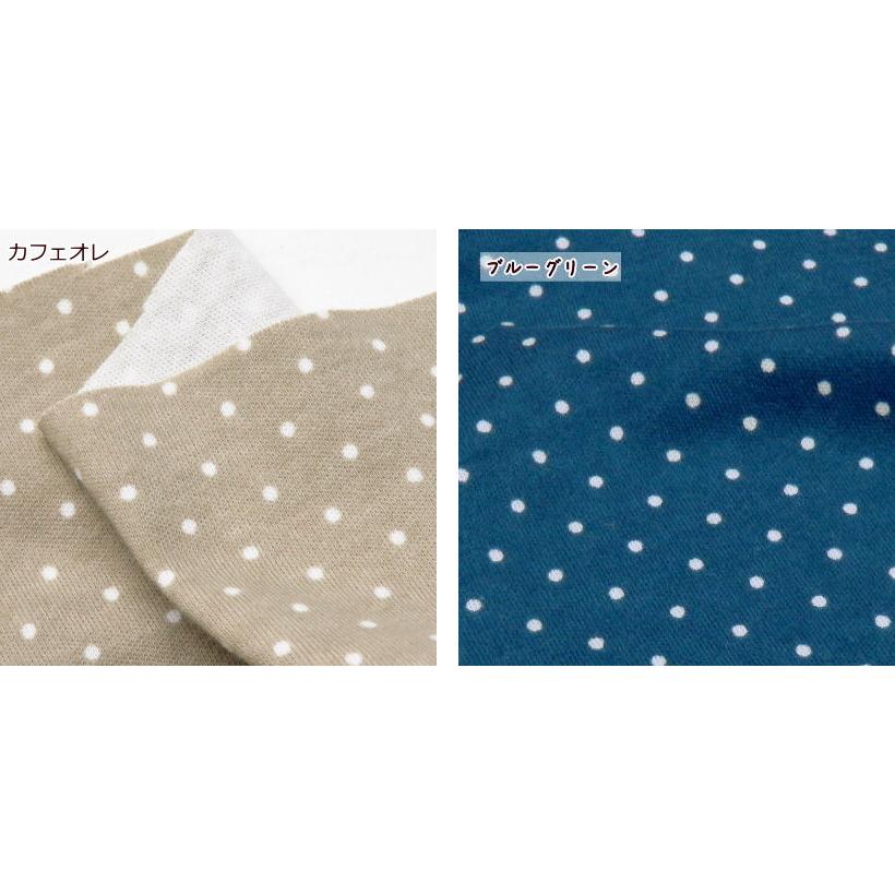 ニット 生地 約82cm巾 やわらか 水玉スムースニット 2ミリドット(2230