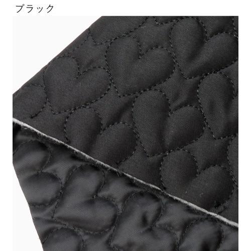 キルティング 生地 60cm巾【10cm単位】≪ハートのキルティング≫ネロリ