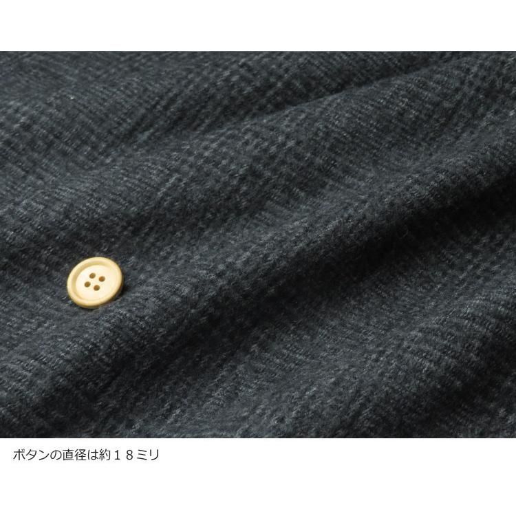 播州織 チェック 生地【50cm単位】≪コットンウール グレンチェック≫ 千鳥格子(0010)【ウール生地】【生地】スカート パンツ 子供服 手作り 上質 |  | 03