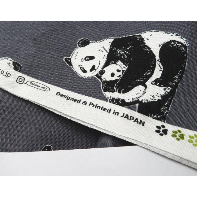 生地 パンダ柄 108cm巾 コットンオックス≪パンダファミリー≫(52108)  日本製【10cm単位】 オックス生地 布 バッグ布 ぱんだ柄 エプロン ポーチ |  | 11