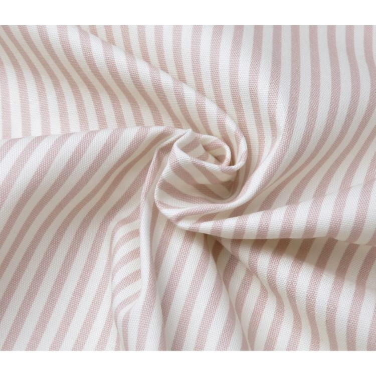 ストライプ 生地 108cm巾 北欧風 北欧 日本製 コットンオックス ニュアンスカラー≪４ミリ ストライププリント≫(990) 【10cm単位】オックス生地 <br> |  | 02