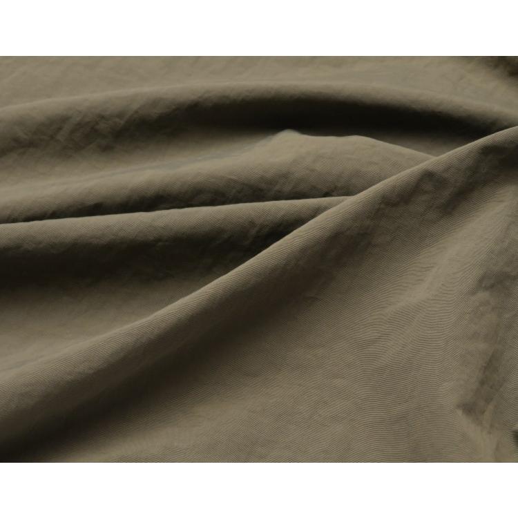 【撥水加工】145cm巾  ≪ナチュラルテイスト ナイロンワッシャー≫(2267)【10cm単位】ナイロン生地 エコバッグ マウンテンパーカー レインコート カーゴパンツ |  | 17