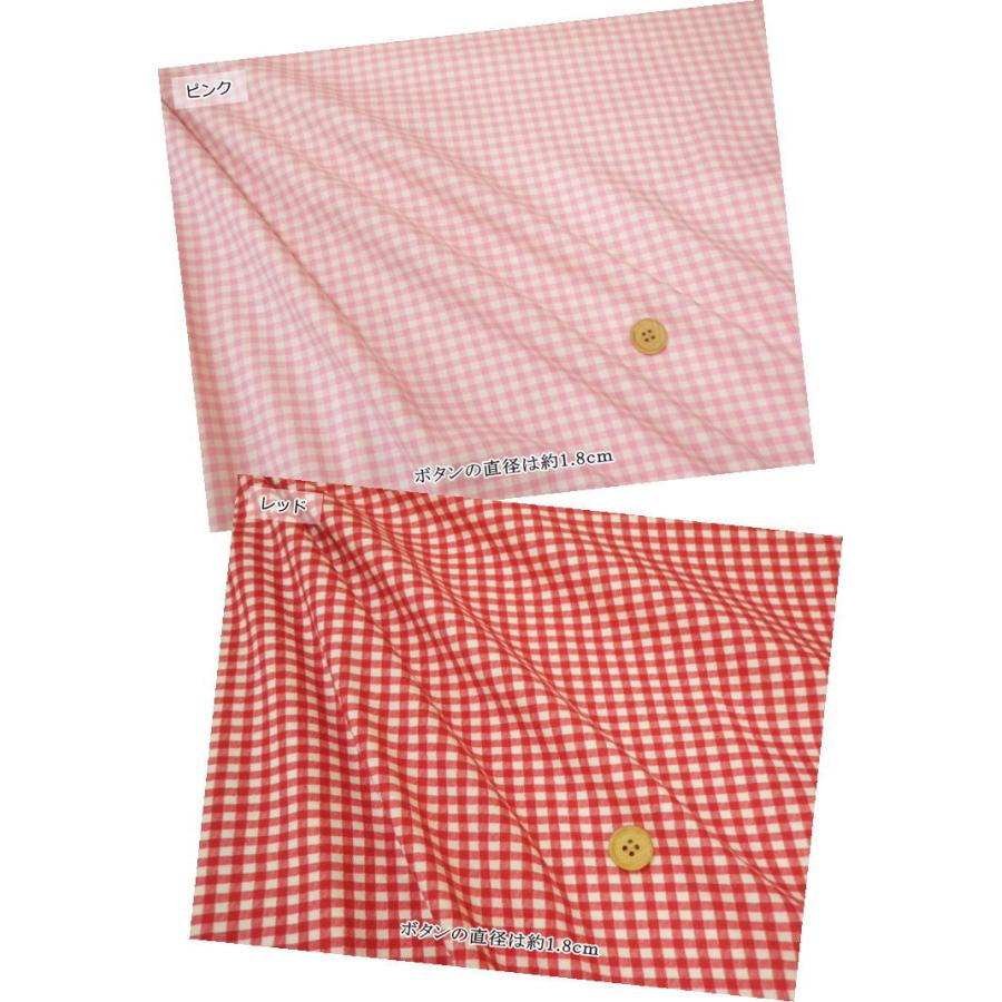 国産 生地 ニット やわらかコーマスムースニット“ギンガムチェック  