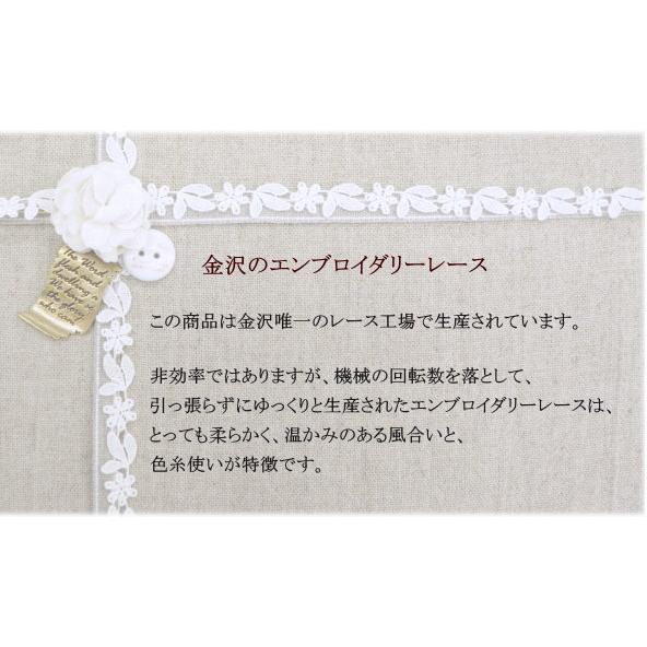 色糸ハンドワークコットンフィレレース　生成り　円形レース 生地 刺繍 レース ふわっと軽い コットン80ローン ステッチ刺しゅう