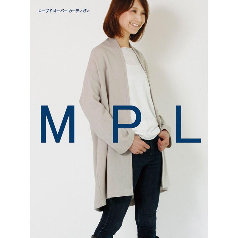 [大人服型紙]ローブドオーバーカーディガン[パターン 型紙]Mパターン研究所　サンパターン | 