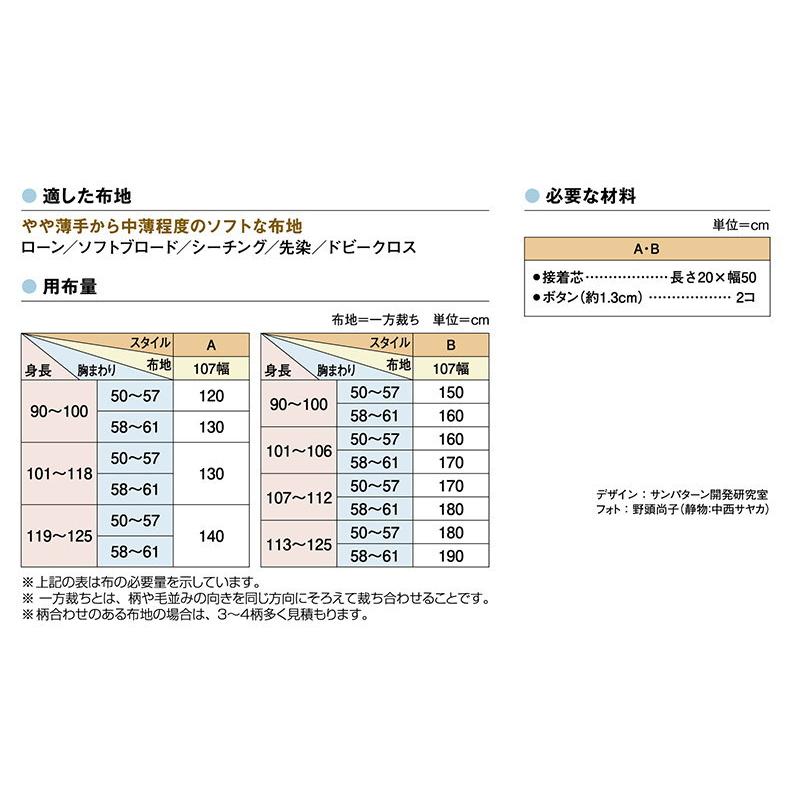 子供服型紙】こどもフリルギャザーワンピース(6055)こども女子（身長90