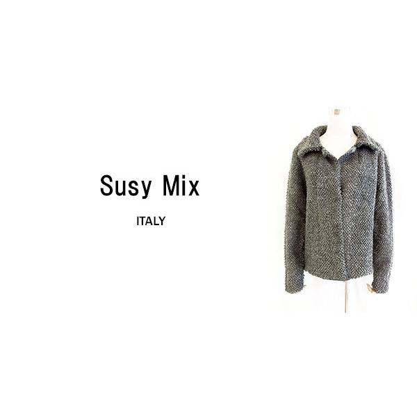 【SALE】Susy Mix/ITALY/もこもこニットジャケット｜pesca-nara｜05