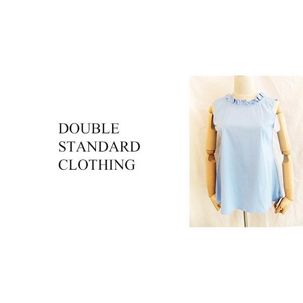【SALE】DOUBLE STANDARD CLOTHING/ダブスタ/レーサーブロードノースリーブブラウス｜pesca-nara｜04