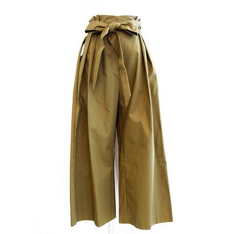 Gout Commun グーコミューン コットンバーバリーリボンタックpt 8 Maydayhoustonlaw Com