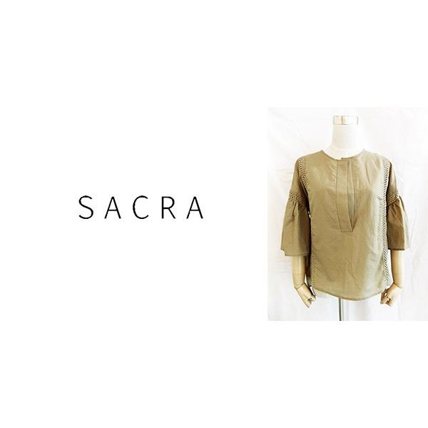 【SALE】SACRA /サクラ/ラダーレースブラウス/118209031-130-38｜pesca-nara｜05