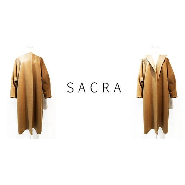 【SALE】SACRA /サクラ/ジ―ロングインレイコート/118602081-160-38｜pesca-nara｜05