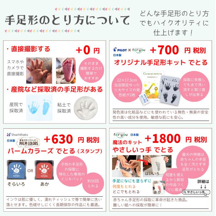 エンジェル スター 赤ちゃん 手形 足形 アクリル フォトフレーム 写真立て おしゃれ 出産祝い 出産内祝い 内祝い お返し １歳記念  新生児 手足型 ギフトの画像
