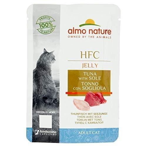 アルモネイチャー 猫用 まぐろと舌平目・ジェリー 55g 成猫用 キャット