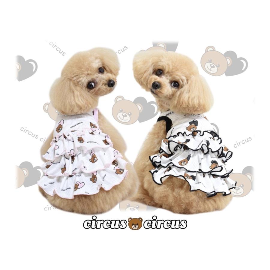 犬服 Heart Bear メッシュフリルワンピース Circus Circus Xxs Sサイズ サーカスサーカス 犬服 ドッグウェア ワンピース 犬の服 夏服 春服 Ccw 03 Pet Chou Chou 通販 Yahoo ショッピング
