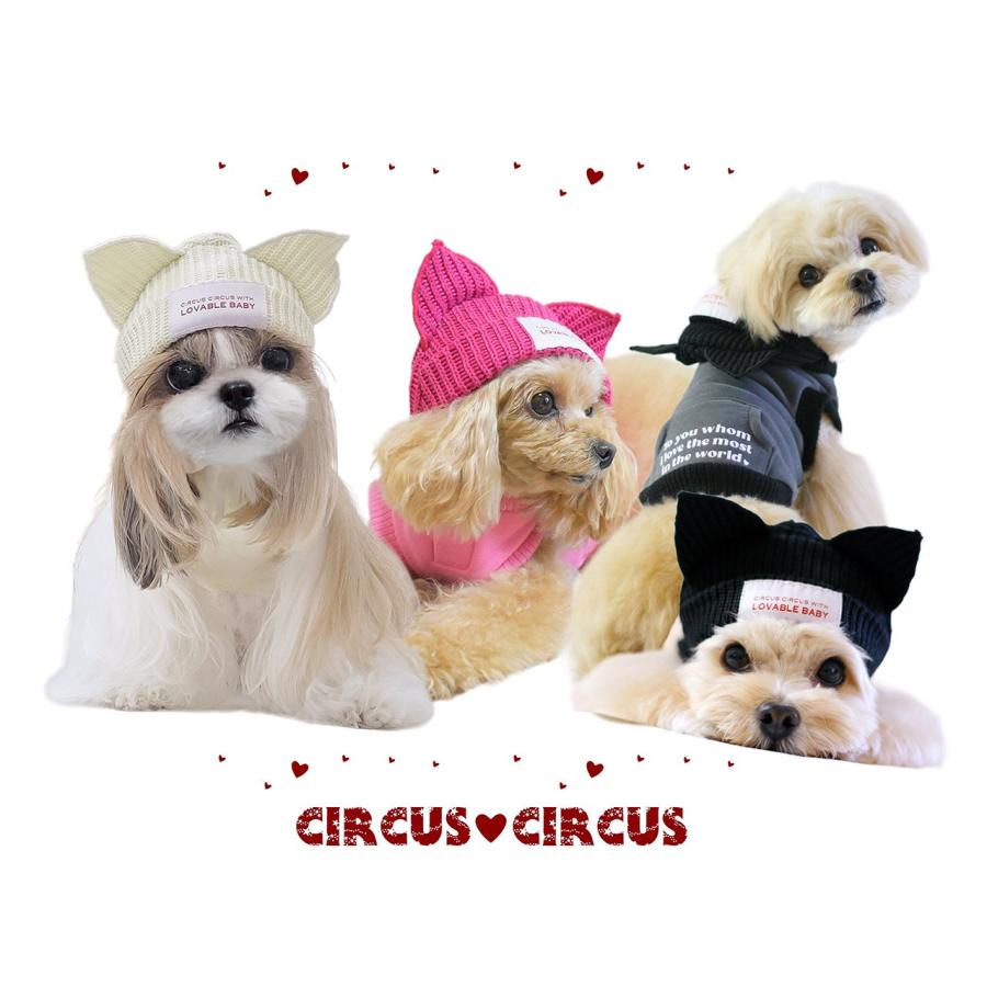 犬服　サーカスサーカス　裏起毛ワンピ＆コートセット　サイズL 犬服サーカスサーカス裏起毛ワンピ＆コートセットサイズL