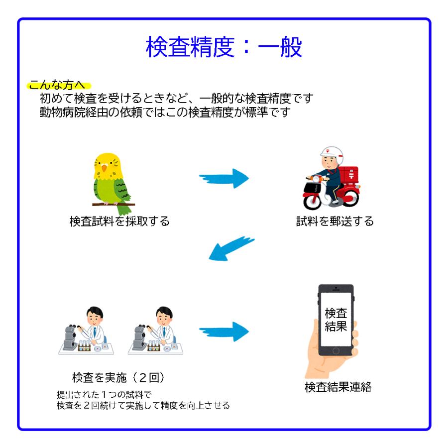 自宅で遺伝子検査・郵送型】鳥の遺伝子検査キット 対象<<BFD(APV