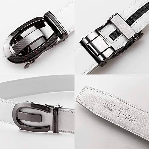 独特の上品 ゴルフベルト メンズ 白 大きい ゴルフ おしゃれ 大きいサイズ ブランド ベルト ホワイト 穴なし オートロック ゴルフウェア ゴルフ用 本革 Aynaelda Com