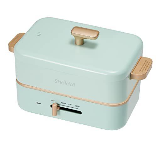 シェルディ Shelddi コンパクト コンパクト ホットプレート 一人用 温度調節 焼肉 たこ焼きプレート 一人暮らし たこ焼きプレート ペット フラワー 着 ペット フラワー チニ Hdk 7b80bae3ad グリルプレート 深なべプレート