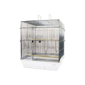 HOEI 465インコ ホワイト 大型ケージ 鳥かご バードケージ 小鳥 文鳥 セキセイインコ オカメインコ