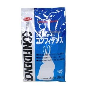 CONFIDENCE コンフィデンス　ラビットフード 3kg×2袋 日本ペットフード】〈うさぎ用〉ラビットフードコンフィデンス