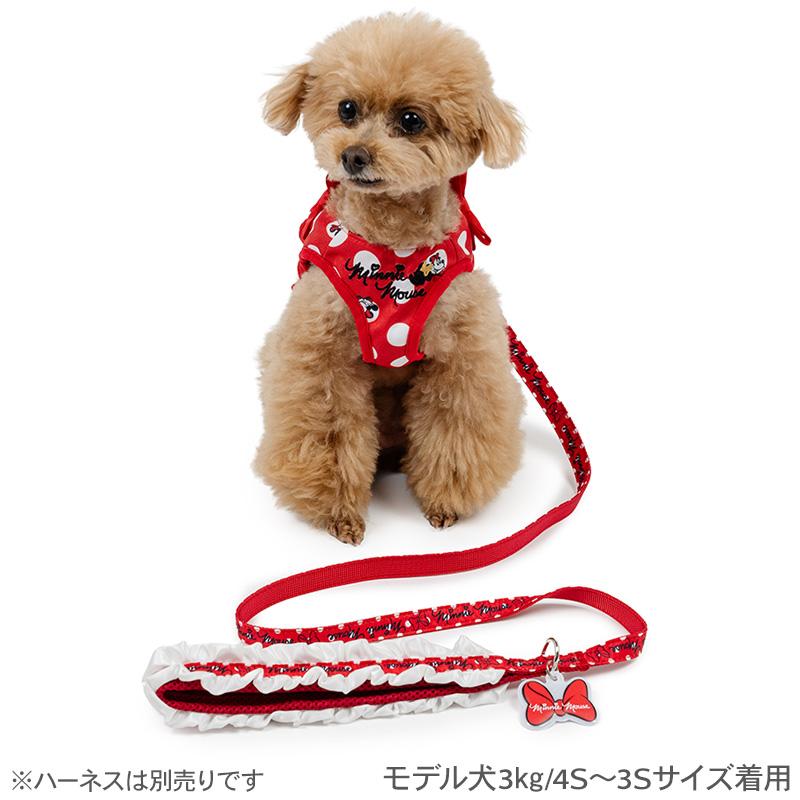 Disney（ディズニー） ミニーマウス 犬 リード ドット柄 リード 小型犬