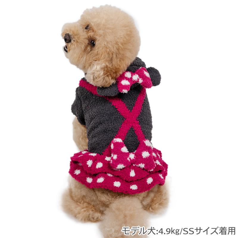 Disney（ディズニー） ミニー 犬 服 秋 遠赤外線 なりきり ニット