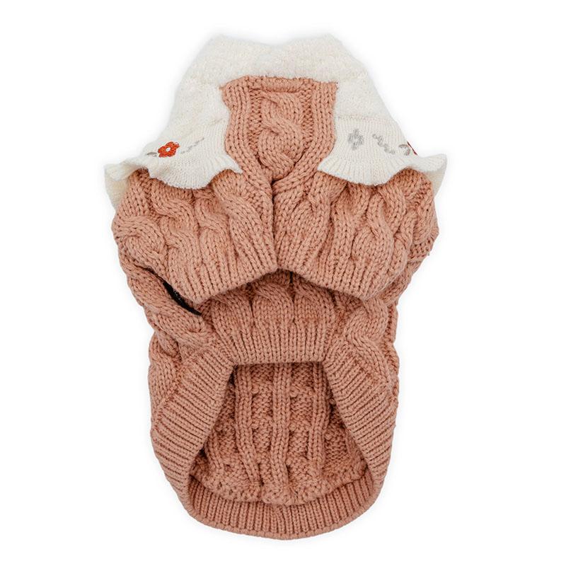 PET PARADISE（ペットパラダイス） 犬 服 冬 バイカラー ニット 小型犬