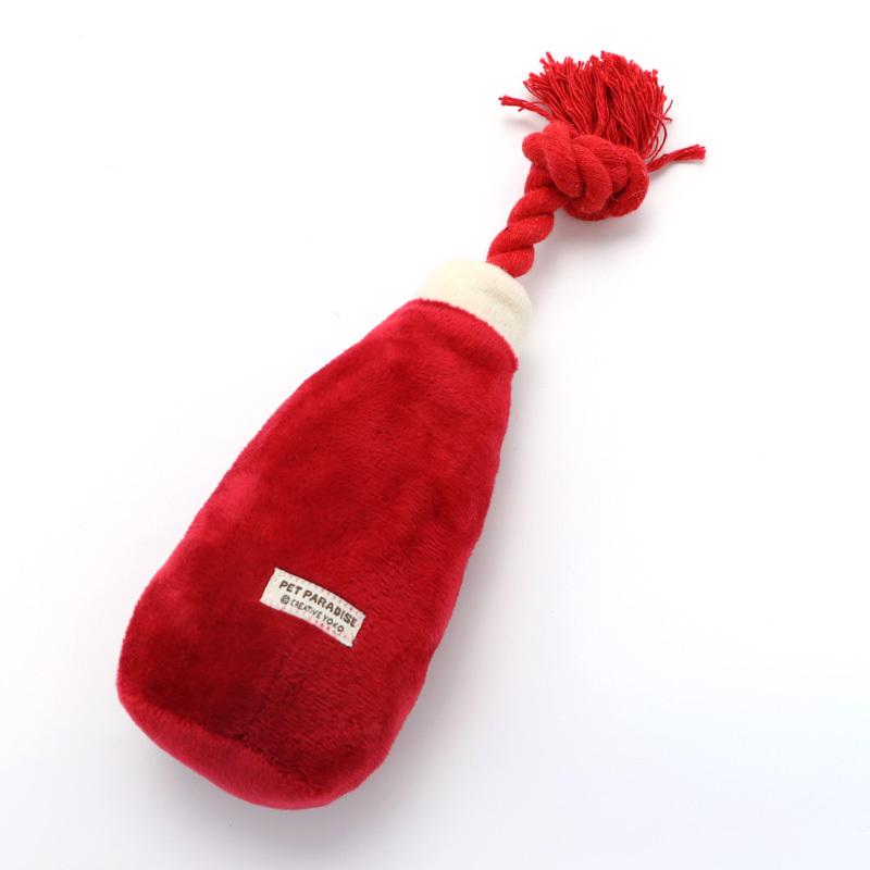 犬 おもちゃ おうち遊び かわいい ケチャップ おもちゃ ペットおもちゃ ペットトイ ペット用 ペットパラダイス ペットパラダイス 通販 Paypayモール