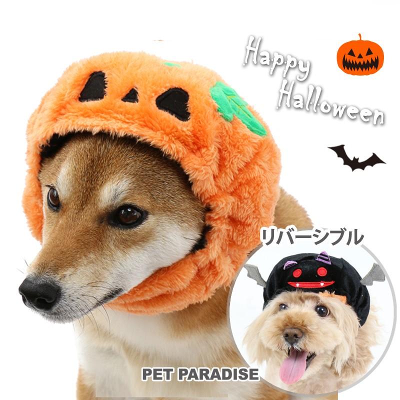 セール ハロウィン かぼちゃ こうもり 帽子 中 大型犬 中型犬 大型犬 スプレ インスタ映え かわいい 1着のみメール便可 ペットパラダイス 通販 Paypayモール