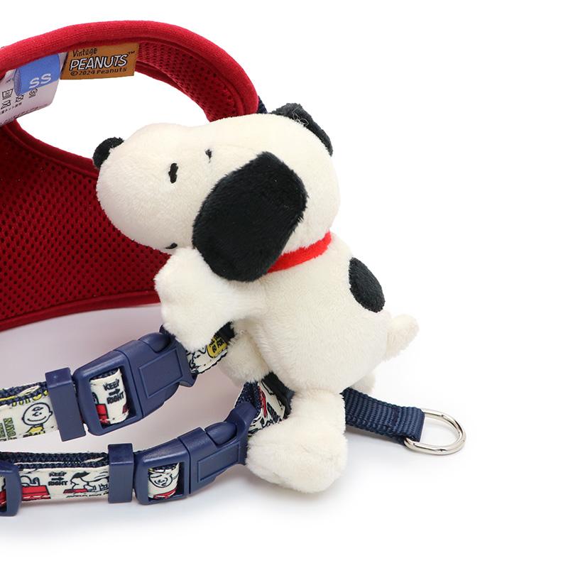 SNOOPY（スヌーピー） 犬 ハーネス SS マスコット付き | 小型犬