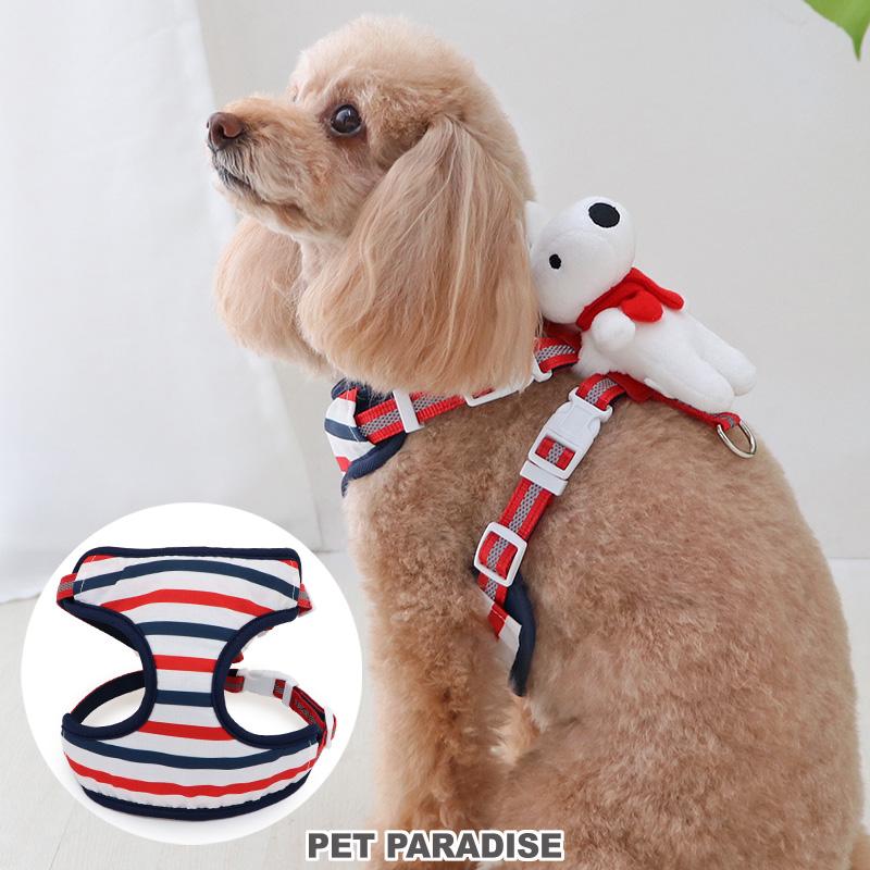 PET PARADISE 犬 ハーネス リサとガスパール S マスコット付き PET PARADISE 犬 ハーネス リサとガスパール S マスコット付き