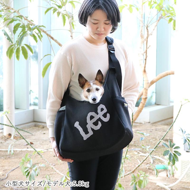 【新品タグあり】Lee メッシュ ペットスリング ブラック 新品タグあり】Lee メッシュ ペットスリング ブラック