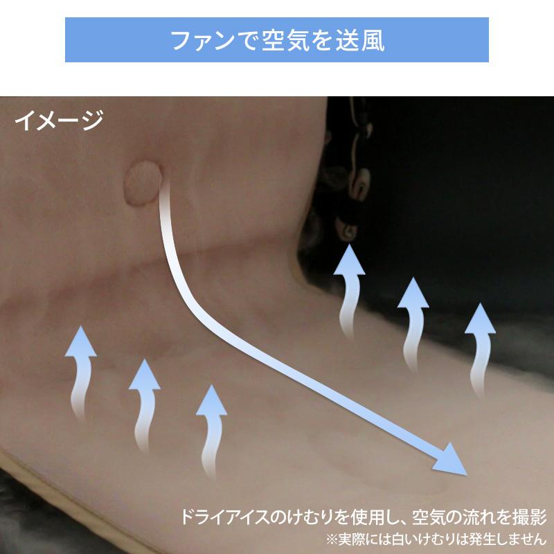 ポイント10倍 犬 カートクーラー 夏用 クールシート マット 空調 送風 ファン 丸洗い｜カート用クーラー 洗濯可能 暑さ対策 夏 通気性_4