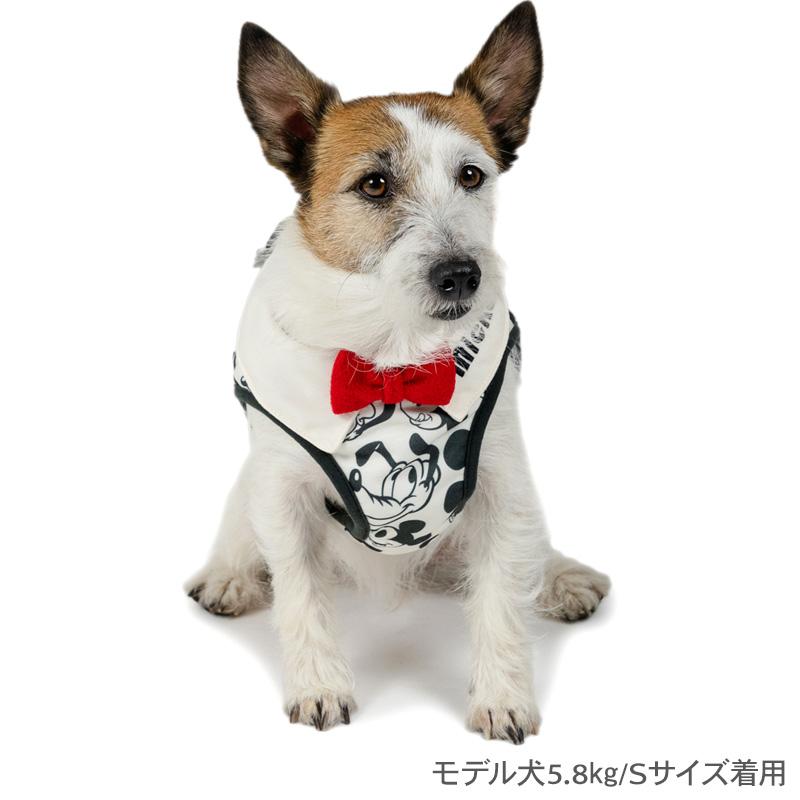 Disney（ディズニー） ミッキーマウス プルート 犬 ハーネス モノクロ