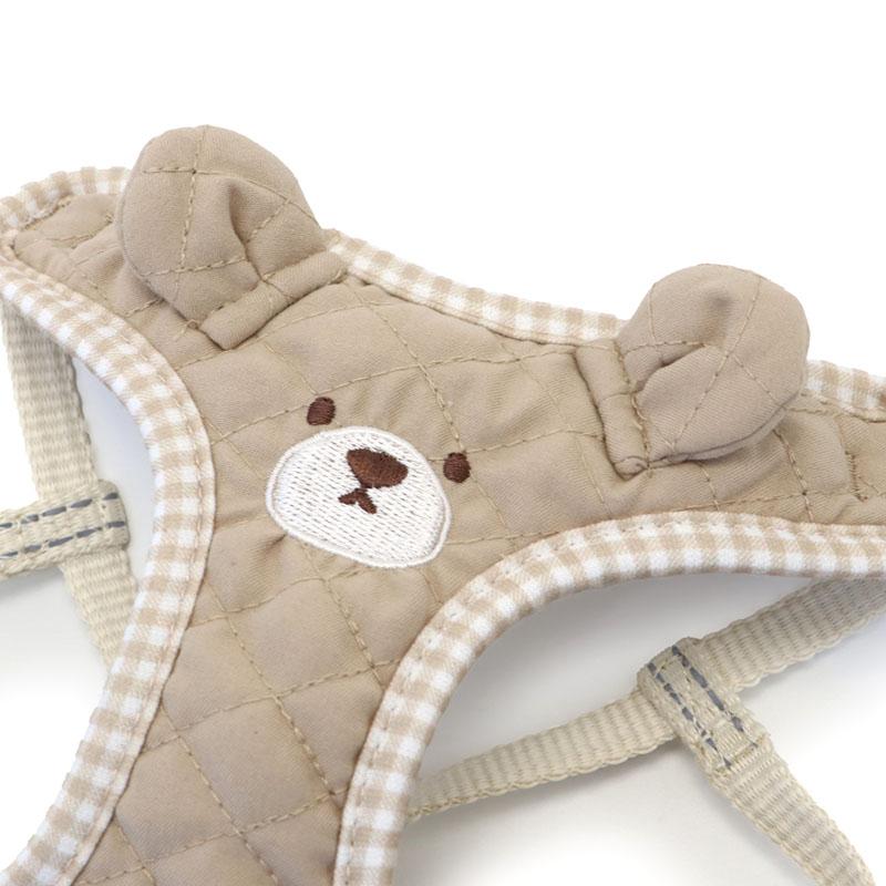 PET PARADISE（ペットパラダイス） 犬 ハーネス くまちゃん 顔 リード