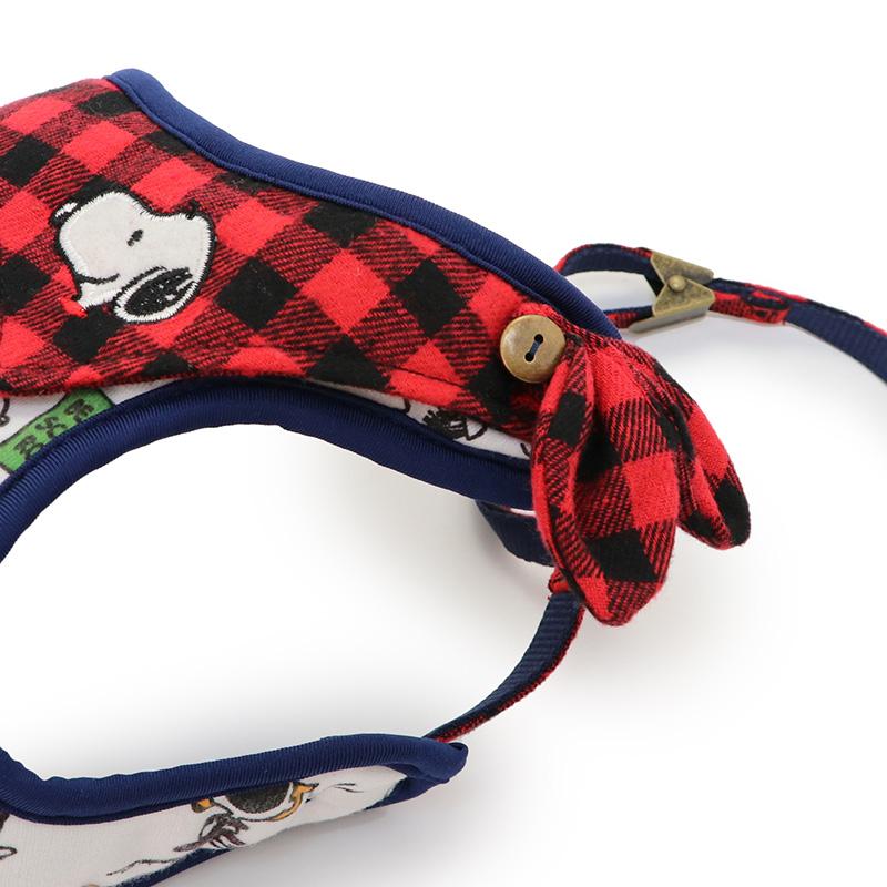 SNOOPY（スヌーピー） 犬 ハーネス おしゃれ リード 一体型 犬ハーネス